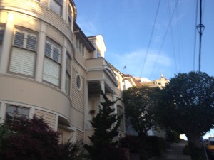 Casa usada no filme em São Francisco. Foto: Carolina Malhado
